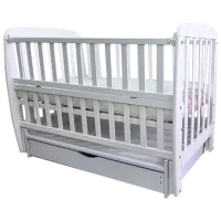 Детская кровать Glamvers Irina New (43847) 0 месяцев -/ Белый