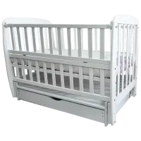 Детская кровать Glamvers Irina New (43847) 0 месяцев -/ Серый