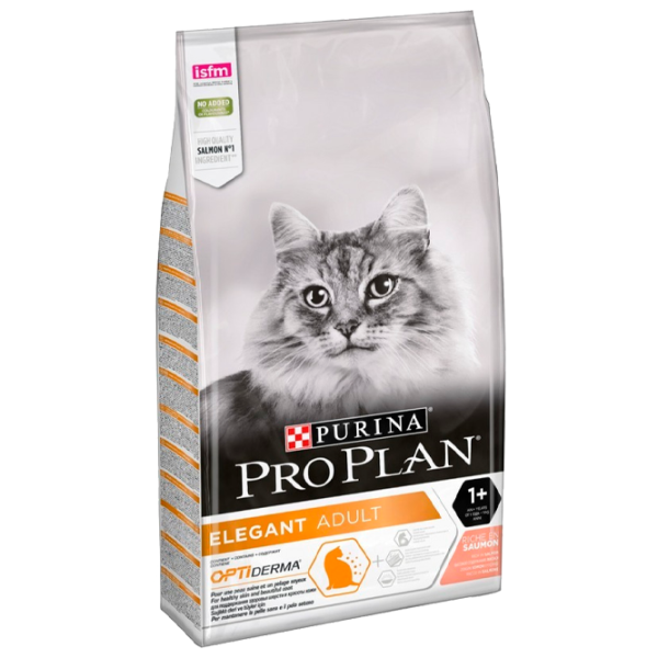 Корм для кошек сухой Purina Pro Plan Elegant 73201 1.5 кг/ Лосось photo 1
