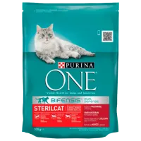 Корм для кошек сухой Purina One Sterilcat 73112 0.2 кг/ Говядина, пшеница