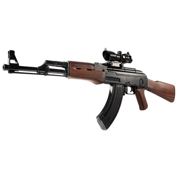 Игрушечный автомат Sia AKM 12+/ Гелевые шарики/ Черный photo 1
