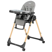 Стульчик для кормления Peg Perego Prima Pappa Follow Me (7219-001) Классический/ 0 месяцев / Графит 