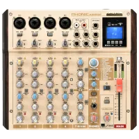 Mixer Analog Phonic AM8GE activ / 20 Hz - 60 kHz / Gold