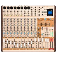 Миксер Aналоговый Phonic AM14GE активный / 20 Гц - 60 кГц / Золото