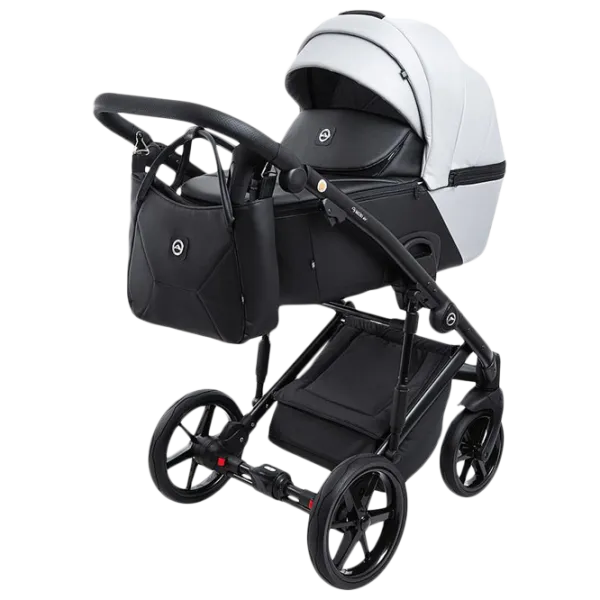 Детская коляска Adamex Mobi Air Delux SD-24/ Белый photo 1