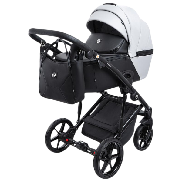 Детская коляска Adamex Mobi Air Delux SD-24/ Белый photo 1