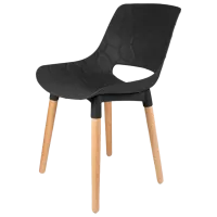 Кухонный стул Jumi Davis Полипропилен/ Черный Дуб Сонома