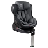 Детское автокресло BabyGo ISO  0 месяцев - 4 года / 18 кг / Серый