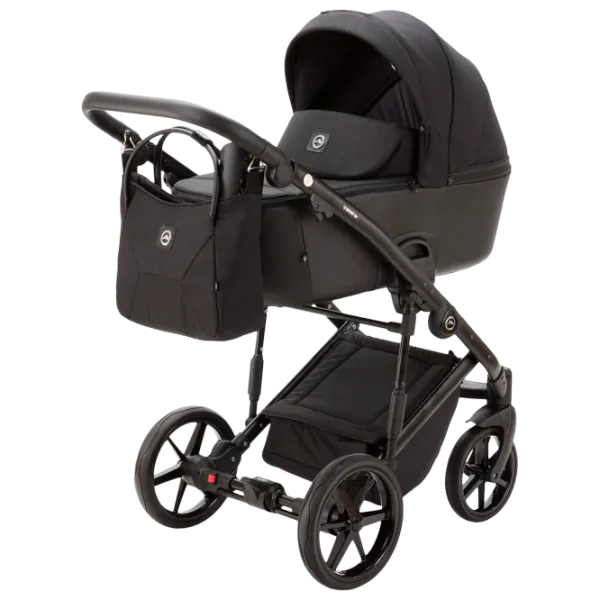 Cărucior pentru copil Adamex Mobi Air Lux PS-37/ Black photo 1
