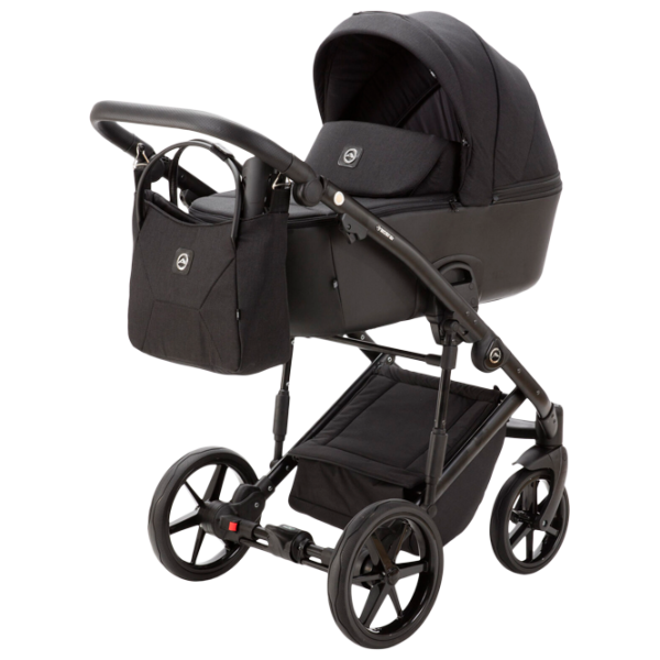 Cărucior pentru copil Adamex Mobi Air Lux PS-37/ Black photo 1