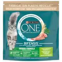 Hrană pentru pisici uscată Purina One Indoor Formula 73011 0.8 kg/ Curcan