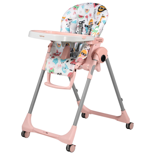 Scaun de masă Peg Perego Prima Pappa Follow Me (7219-014) Clasic/ 0 luni / Pink  photo 1