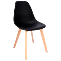 Кухонный стул Jumi ADA Дерево/ Черный