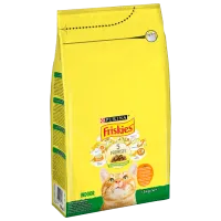 Корм для кошек сухой Purina Friskies Indoor 76861 1.5 кг/ Курица, овощи