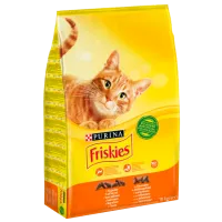 Hrană pentru pisici uscată Purina Friskies 72824 10 kg/ Carne, găină, legume