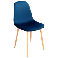 Кухонный стул Jumi Vigo Бархат/ Синий