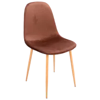Scaun de bucătărie Jumi Vigo Catifea/ Brown