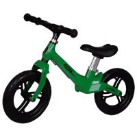 Беговел Malipen Race Max 12" Магниевый сплав/ Зелёный Черный