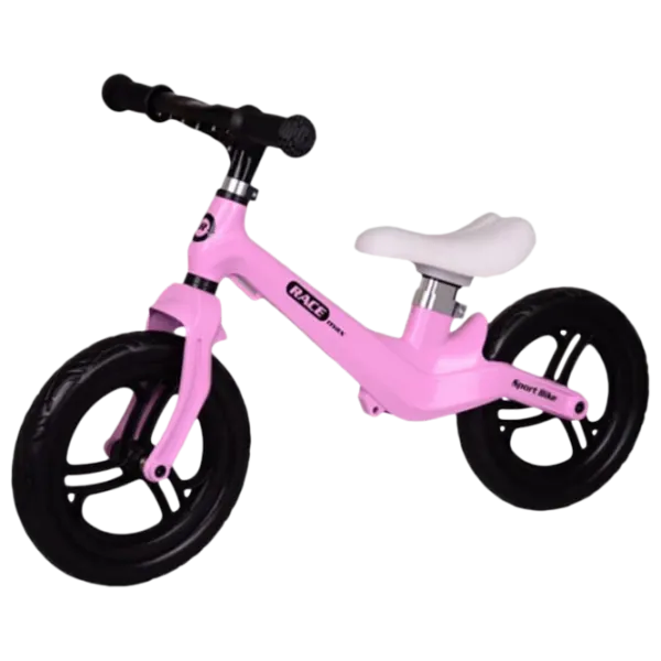 Bicicletă fără pedale Malipen Race Max 12" Aliaj de magneziu/ Pink Black photo 1 Bicicletă fără pedale Malipen Race Max 12" Aliaj de magneziu/ Pink Black photo 1