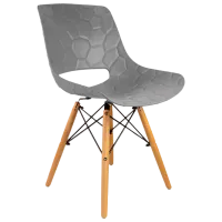 Scaun de bucătărie Jumi Lars Polipropilenă/ Gray