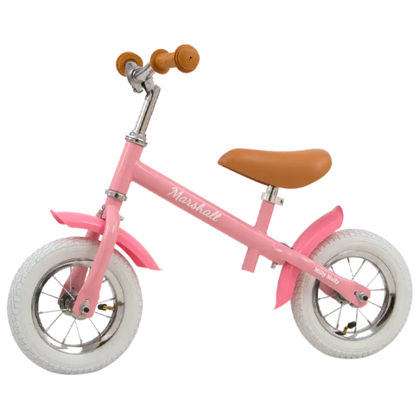 Bicicletă fără pedale Milly Mally Marshall Air 10" Oțel/ Pink White photo 1 Bicicletă fără pedale Milly Mally Marshall Air 10" Oțel/ Pink White photo 1
