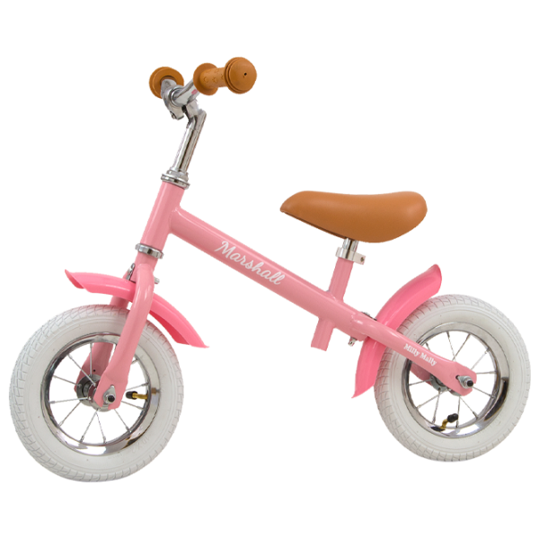 Bicicletă fără pedale Milly Mally Marshall Air 10" Oțel/ Pink White photo 1 Bicicletă fără pedale Milly Mally Marshall Air 10" Oțel/ Pink White photo 1