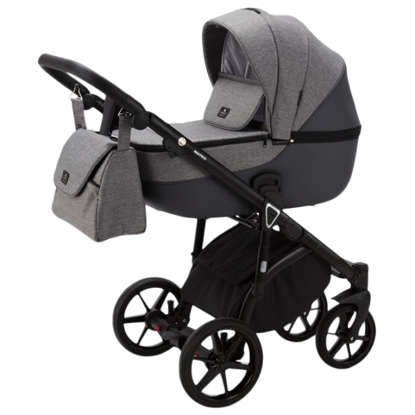Детская коляска Adamex Bibione Lux PS-85/ Серый photo 1 Детская коляска Adamex Bibione Lux PS-85/ Серый photo 1
