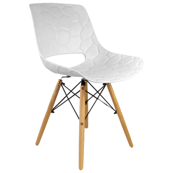 Scaun de bucătărie Jumi Lars Polipropilenă/ White photo 1