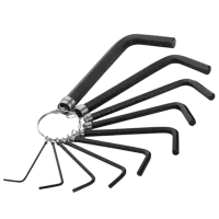 Набор шестигранных ключей тип "L" Villager 208510 Количество в наборе: 10 шт.