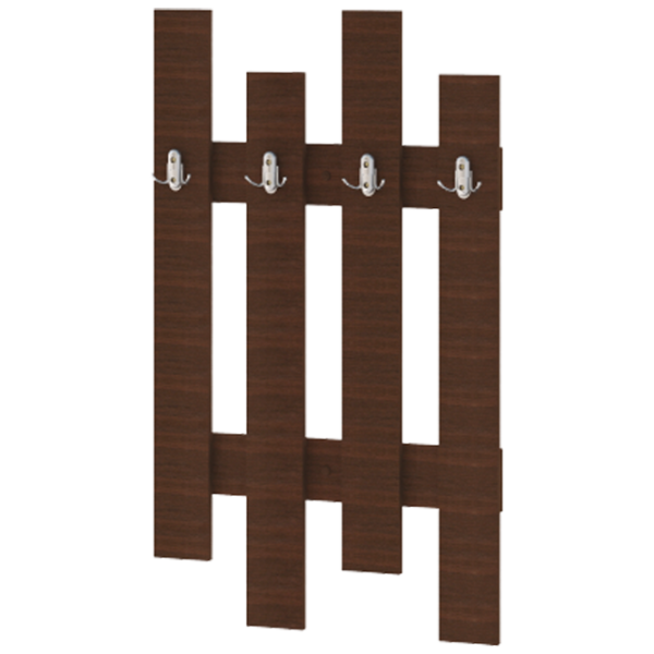 Вешалка Haaus 5479310 Дерево/ Wenge photo 1