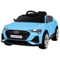 Mașină electrică Audi E-Tron Ramiz PA.QLS-6688.NIE 4 km/ h/ 25 kg/ 3+/ Blue