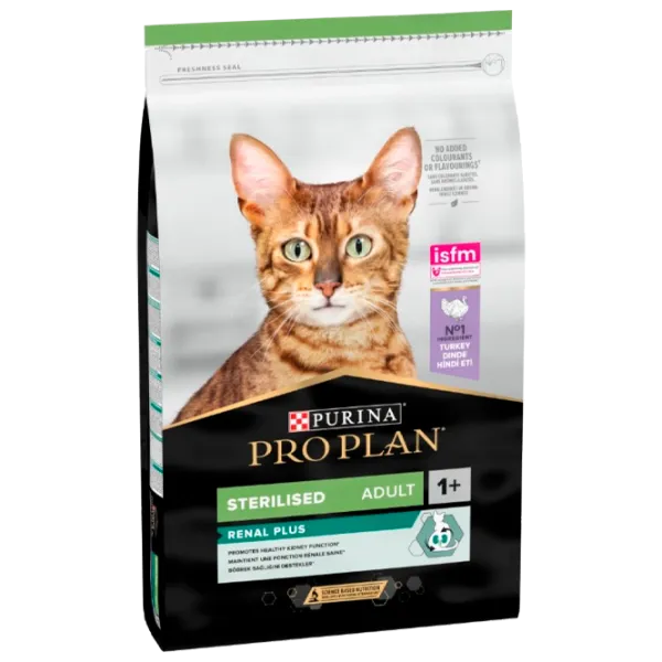 Корм для кошек сухой Purina Pro Plan Sterile 73291 10 кг/ Индейка photo 1 Корм для кошек сухой Purina Pro Plan Sterile 73291 10 кг/ Индейка photo 1
