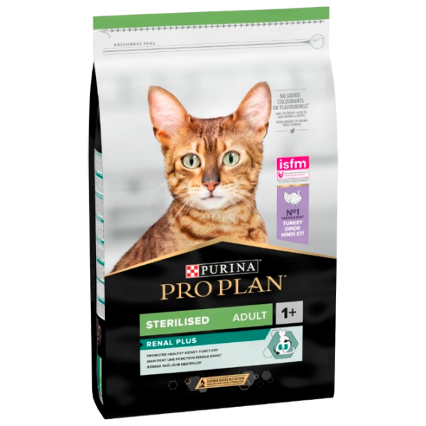 Корм для кошек сухой Purina Pro Plan Sterile 73291 10 кг/ Индейка photo 1 Корм для кошек сухой Purina Pro Plan Sterile 73291 10 кг/ Индейка photo 1
