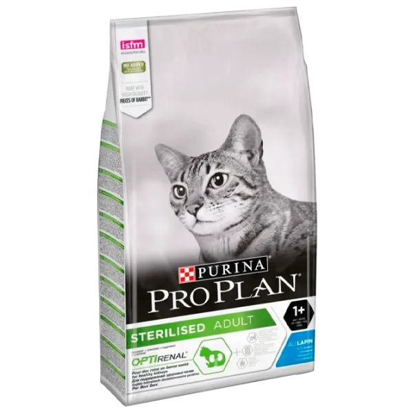 Корм для кошек сухой Purina Pro Plan Sterile 73293 10 кг/ Кролик photo 1