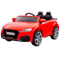 Электромобиль Audi TT RS Roadster Lean Cars 11940 3.5 км/ ч/ 30 кг/ 3+/ Красный