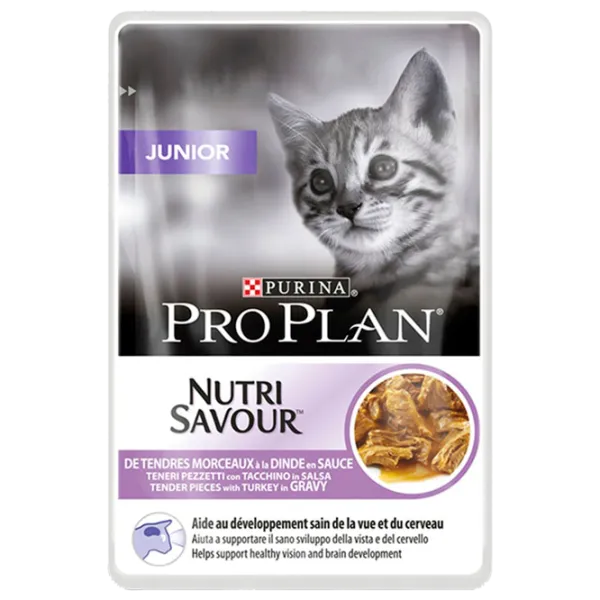 Корм для кошек влажный Purina Pro Plan 73221 85 г/ Индейка photo 1