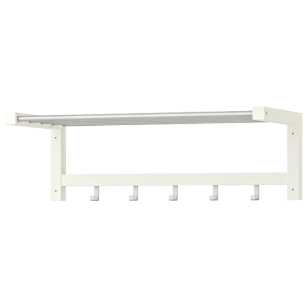 Cuier Ikea Tjusig 5311315 Oțel, Lemn/ White photo 1 Cuier Ikea Tjusig 5311315 Oțel, Lemn/ White photo 1