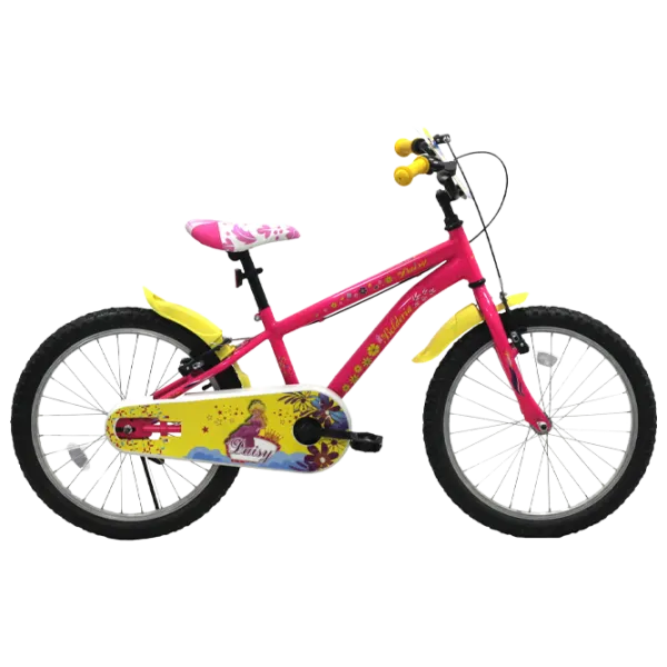 Велосипед Belderia Daisy 20" Сталь/ Розовый Желтый photo 1 Велосипед Belderia Daisy 20" Сталь/ Розовый Желтый photo 1