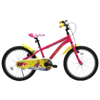 Bicicletă Belderia Daisy 20" Oțel/ Pink Yellow