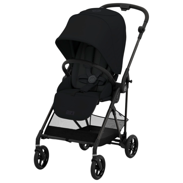 Cărucior pentru copil Cybex Melio Carbon 7205-001/ Black photo 1
