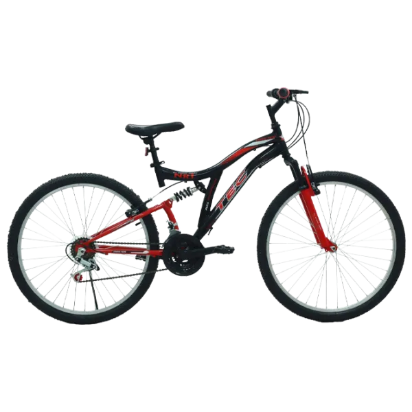 Bicicletă Belderia Tec Master 26" Oțel/ Black Red photo 1 Bicicletă Belderia Tec Master 26" Oțel/ Black Red photo 1