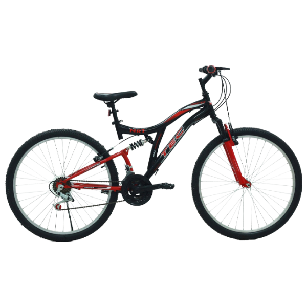Bicicletă Belderia Tec Master 26" Oțel/ Black Red photo 1 Bicicletă Belderia Tec Master 26" Oțel/ Black Red photo 1