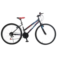 Велосипед Belderia Tec Rocky 24" Сталь/ Черный Красный