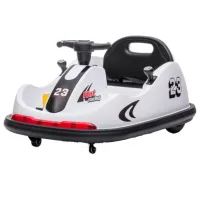 Mașină electrică Lean Cars GTS1166 Lean Cars 5904204755603 3.5 km/ h/ 30 kg/ 3+/ White photo 4