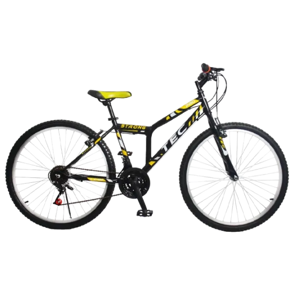 Велосипед Belderia Tec Strong 26" Сталь/ Черный Желтый photo 1 Велосипед Belderia Tec Strong 26" Сталь/ Черный Желтый photo 1