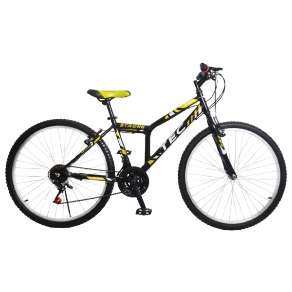 Велосипед Belderia Tec Strong 26" Сталь/ Черный Желтый photo 1 Велосипед Belderia Tec Strong 26" Сталь/ Черный Желтый photo 1