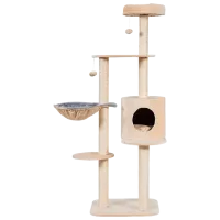 Когтеточка для кошек Costway PS7345BE Комплекс/ Напольная/ Бежевый