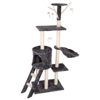 Когтеточка для кошек Maxxpro 118161 Комплекс/ Напольная/ Серый