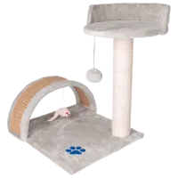 Когтеточка для кошек Procart CSSK-05 Комплекс/ Напольная/ Серый