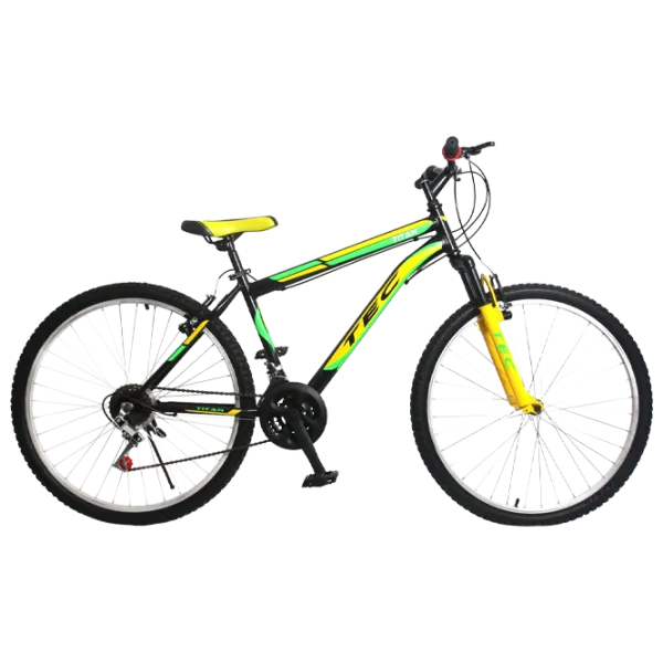 Bicicletă Belderia Tec Titan 26"  Oțel / Black Yellow photo 1 Bicicletă Belderia Tec Titan 26"  Oțel / Black Yellow photo 1